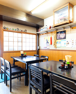 現在の木屋の内観 客席