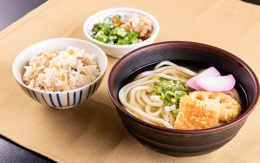 かしわめし定食